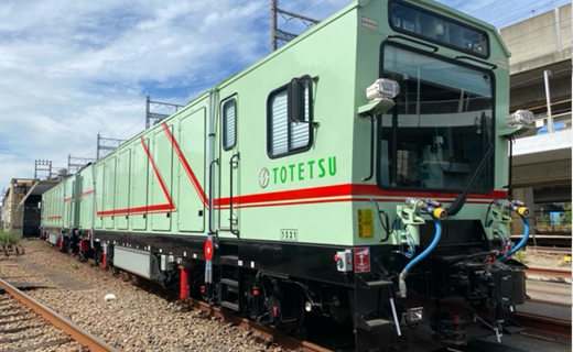 レール削正車